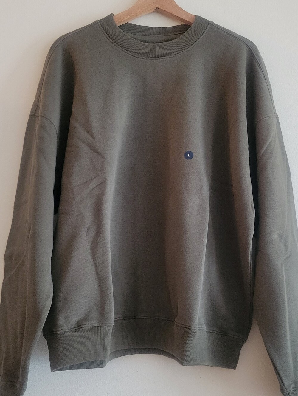 NWT Hollister Men's Forest Green Boxy Sweatshirt Size L